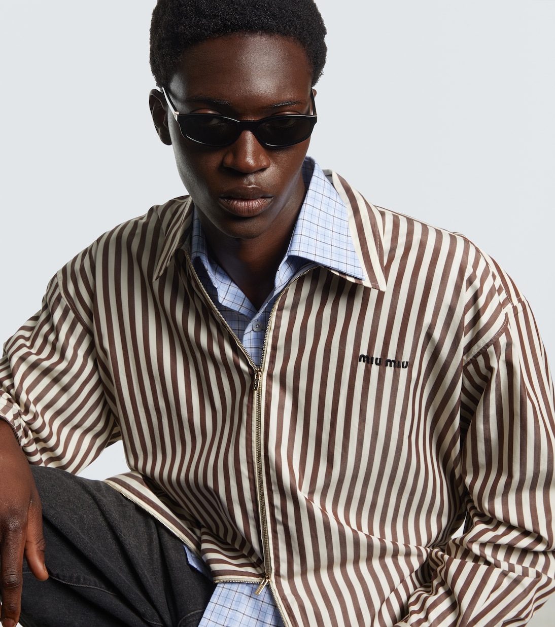 Oval sunglasses | Miu Miu