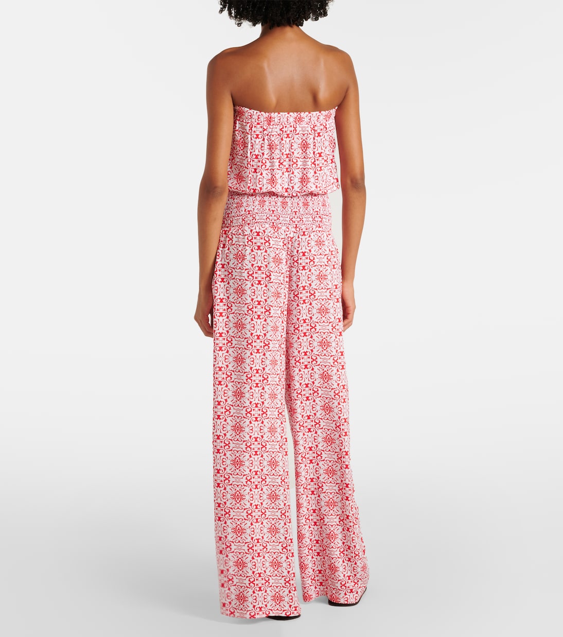 Mono Naomi de algodón floral | Melissa Odabash