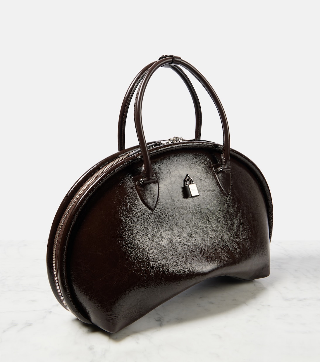 Cabas Bowlina en cuir | Acne Studios