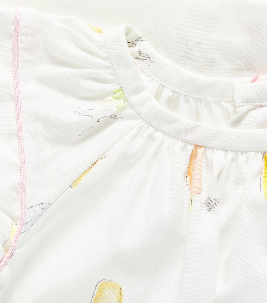 Baby Alisia printed cotton poplin blouse | Bonpoint