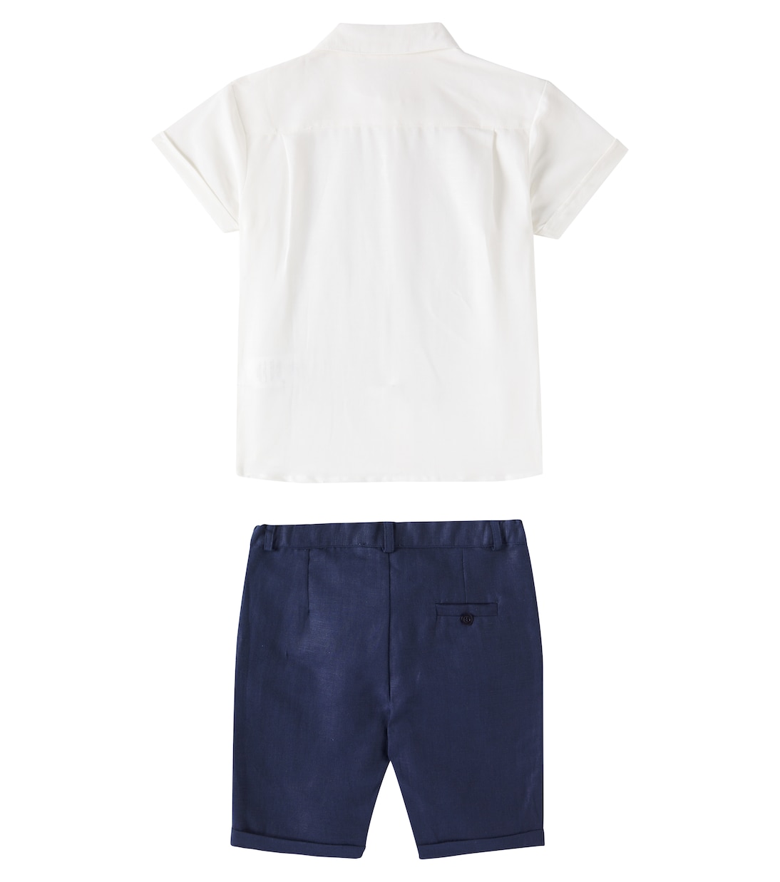 Linen and cotton shirt and shorts set | Patachou