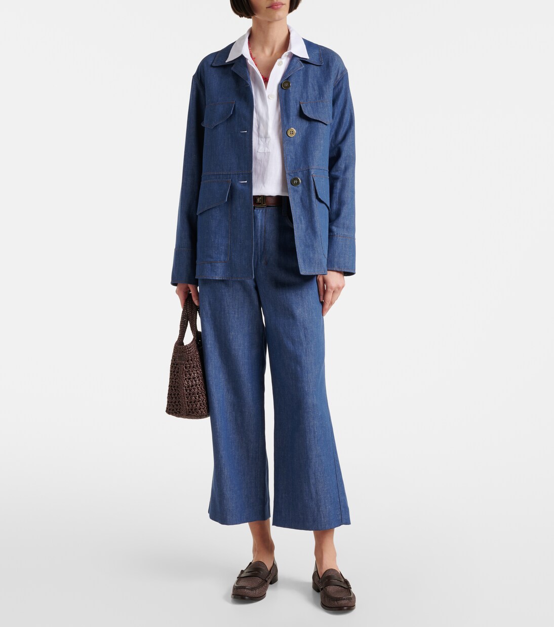 Pantalon ample Dante en coton et lin | 'S Max Mara