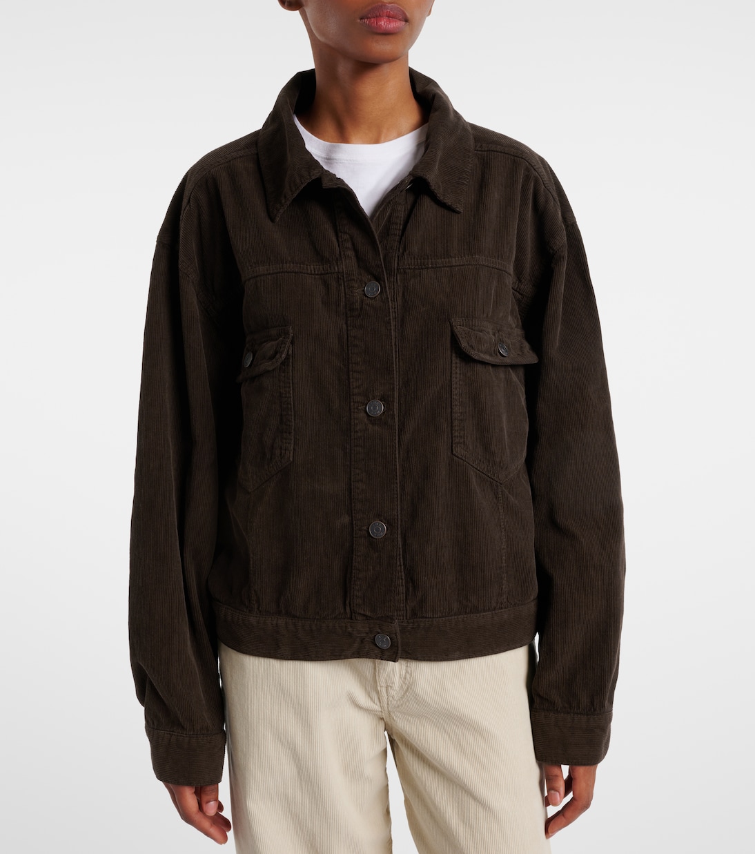 Ness cotton corduroy jacket | The Row