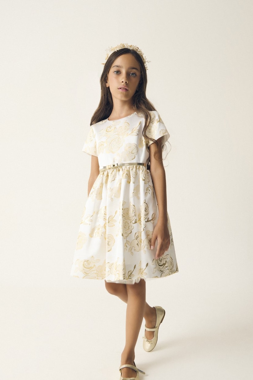 Abito con stampa floreale | Monnalisa