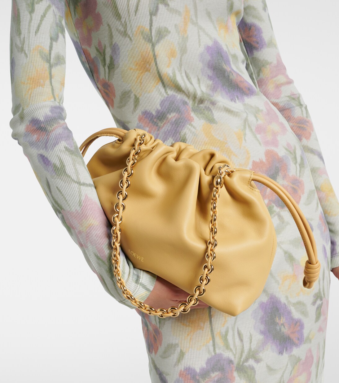 Pochette Flamenco Medium en cuir | Loewe