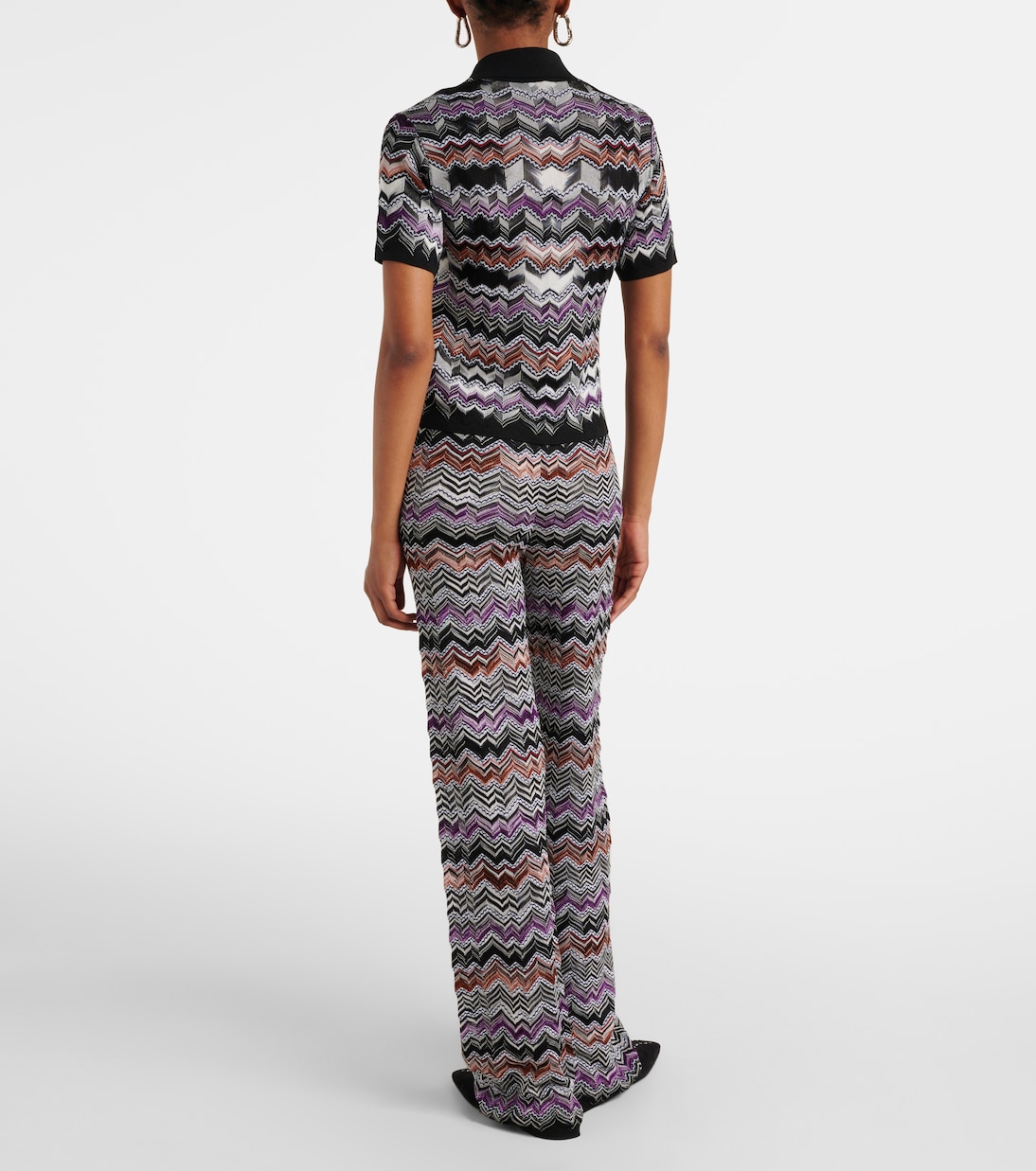 Polohemd aus Häkelstrick | Missoni