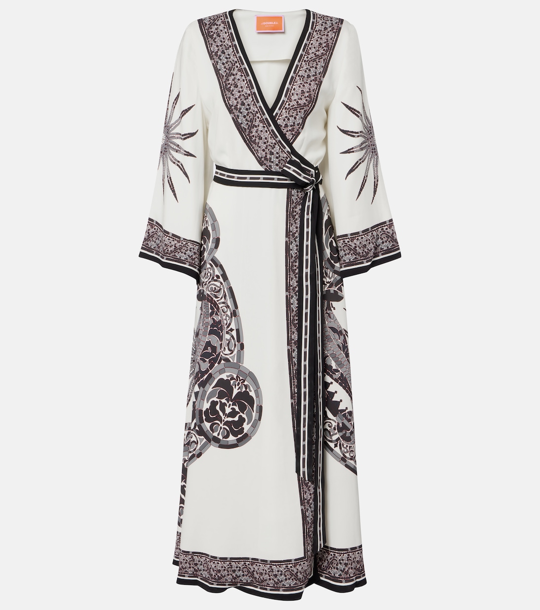 Bedrucktes Wickelkleid | La DoubleJ