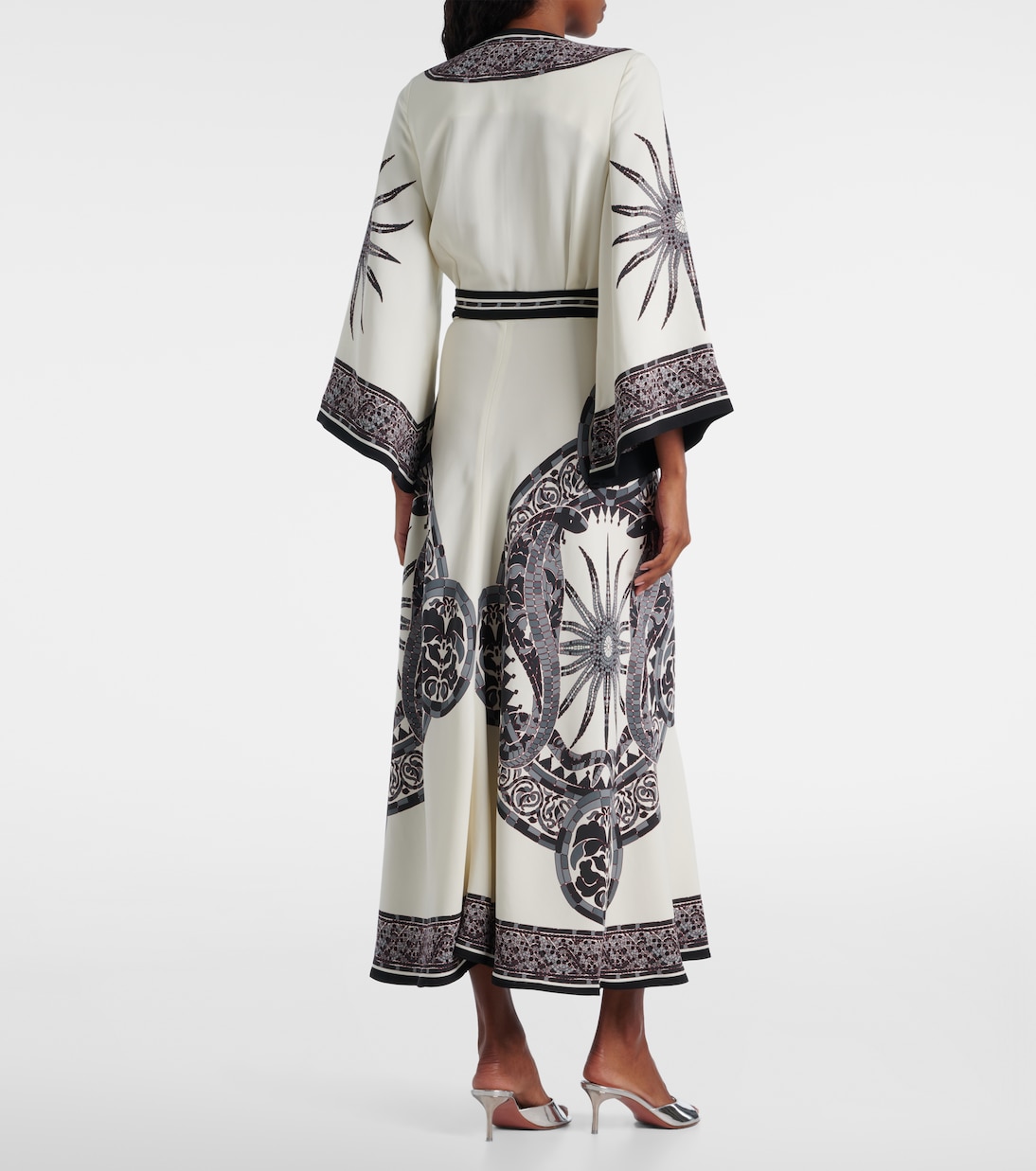 Bedrucktes Wickelkleid | La DoubleJ