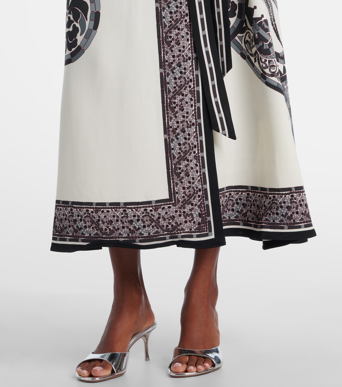 Bedrucktes Wickelkleid | La DoubleJ