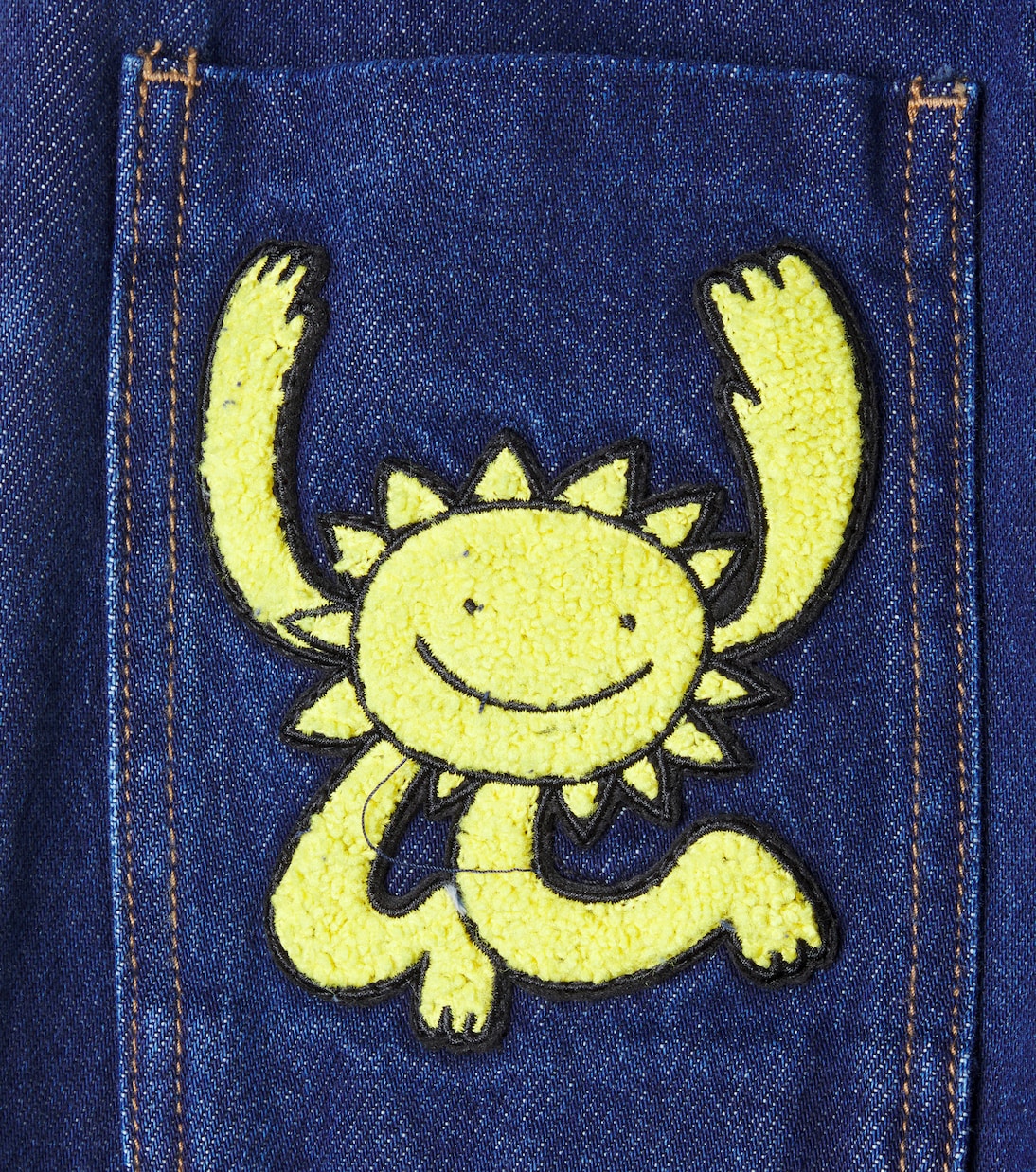 Jeans regular con ricamo  | Stella McCartney Kids