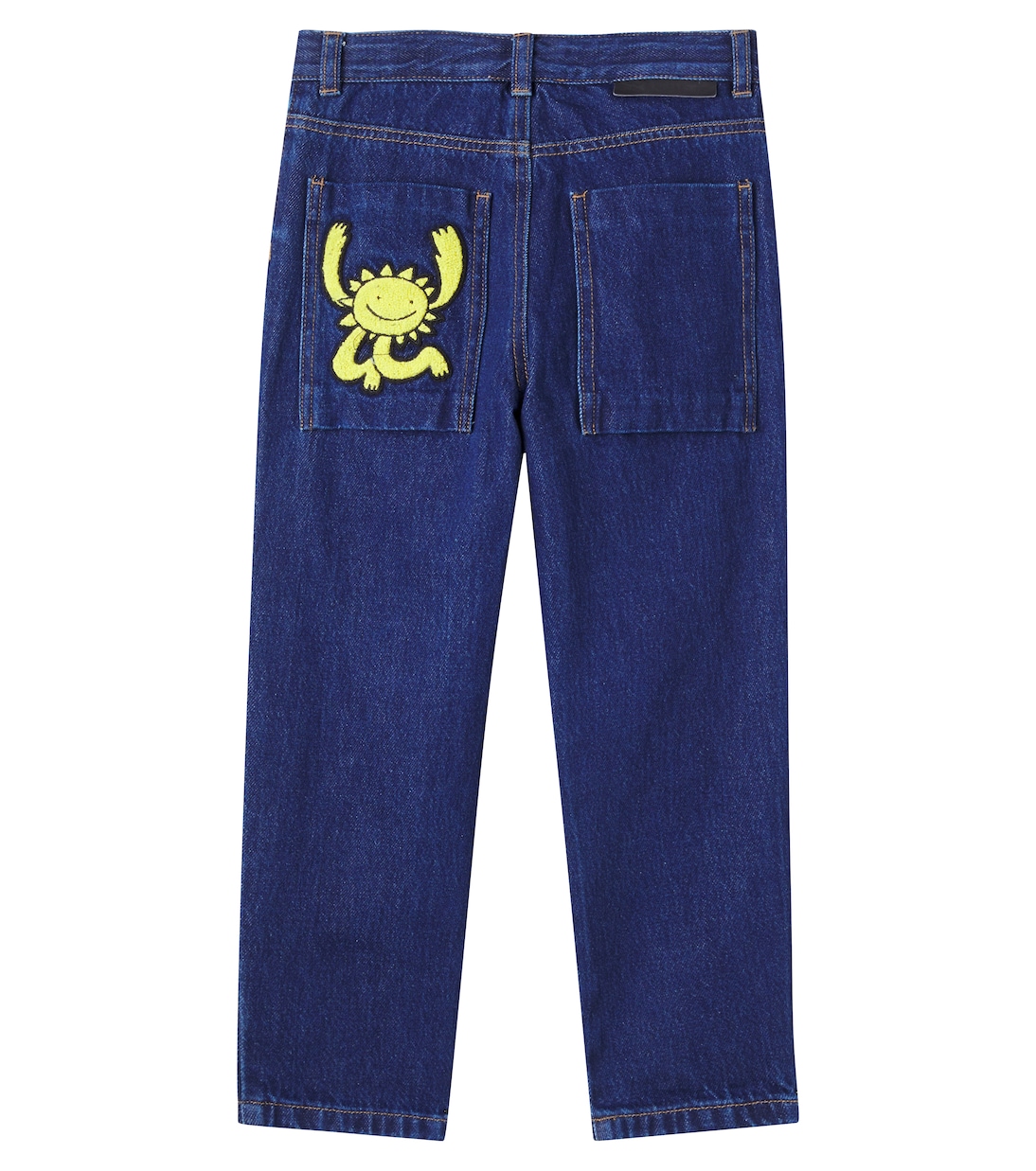 Jeans regular con ricamo  | Stella McCartney Kids