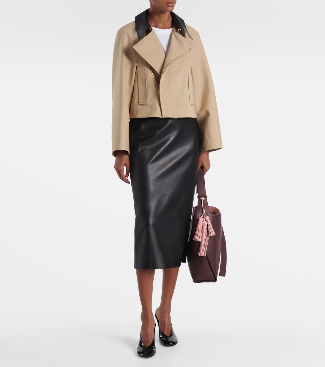 Belted Medium leather hobo bag | Givenchy