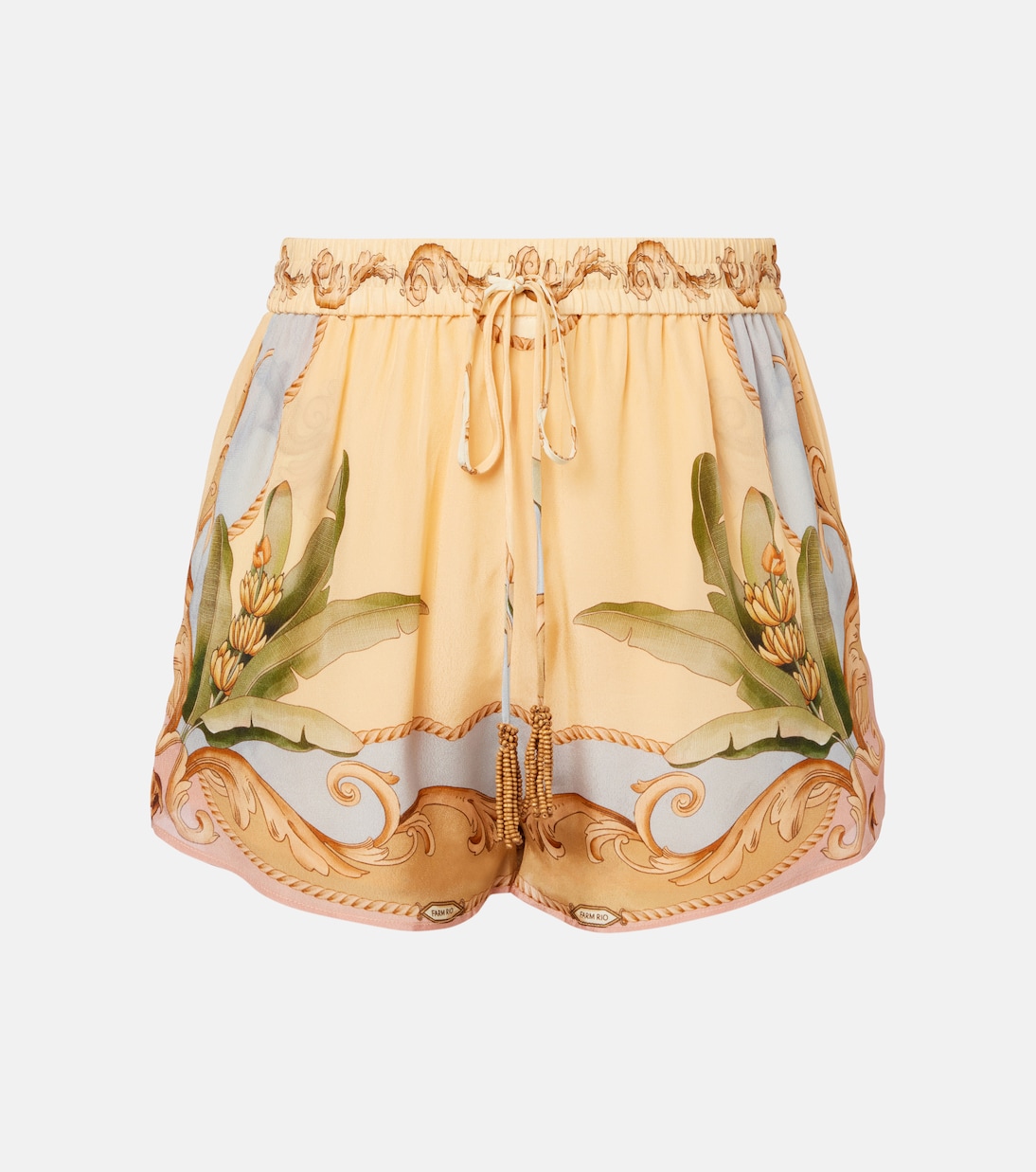 Shorts Banana Royalty Kalendoscope Multicolor | Farm Rio