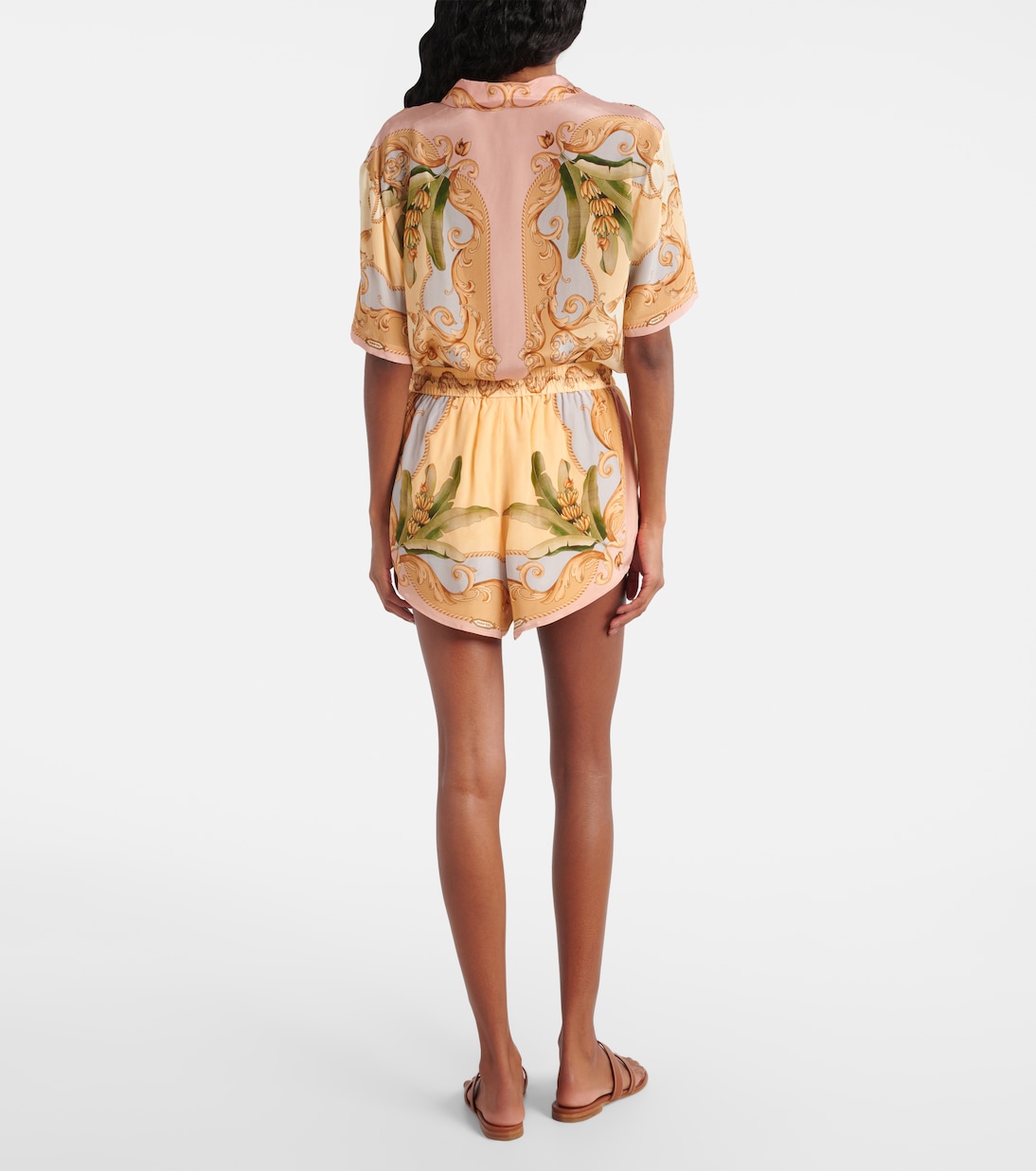 Shorts Banana Royalty Kalendoscope Multicolor | Farm Rio