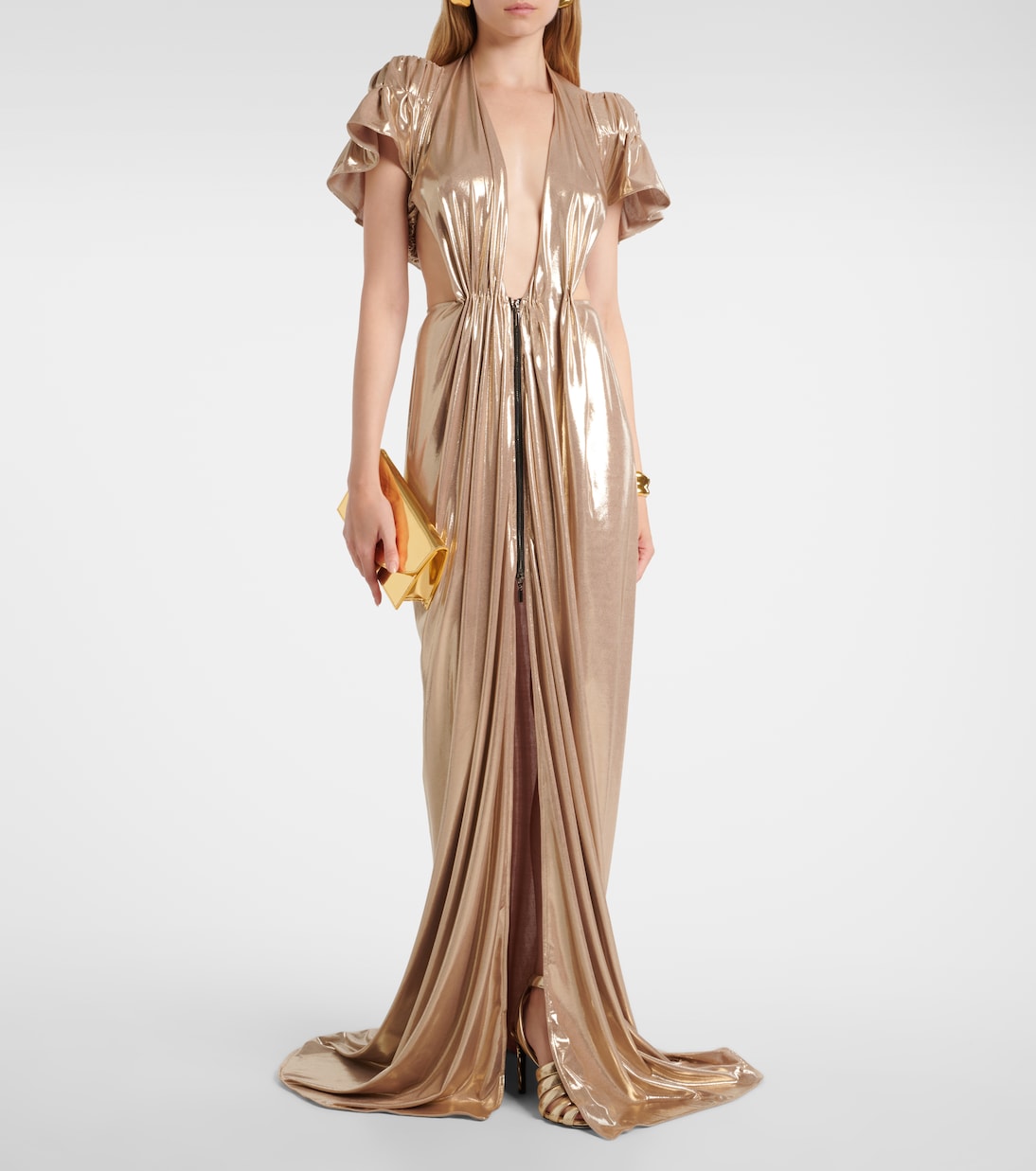 Latitude gathered ruffled gown | Maticevski