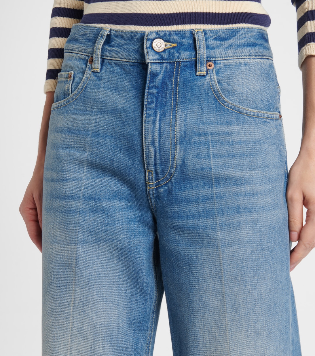 Jean ample Délavé | Valentino