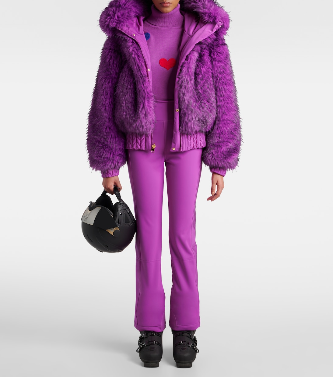 Jersey de cuello alto Bacio con apliques | Goldbergh