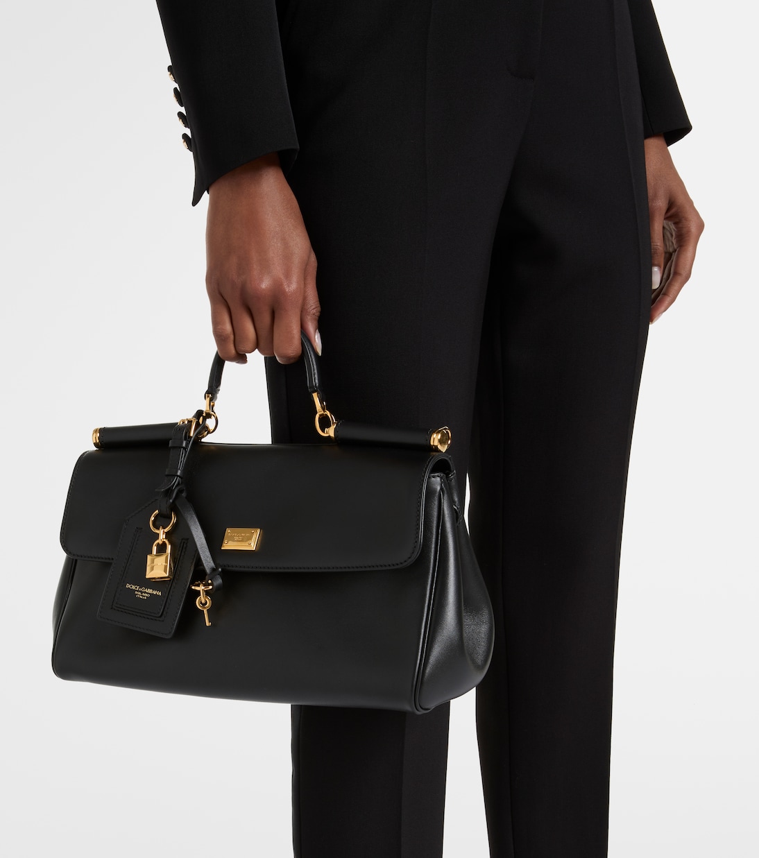 Tote Bag My Sicily Medium aus Leder | Dolce&Gabbana