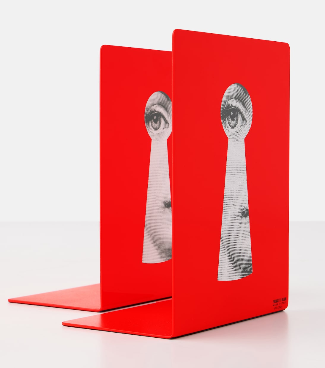 Serratura metal bookends | Fornasetti