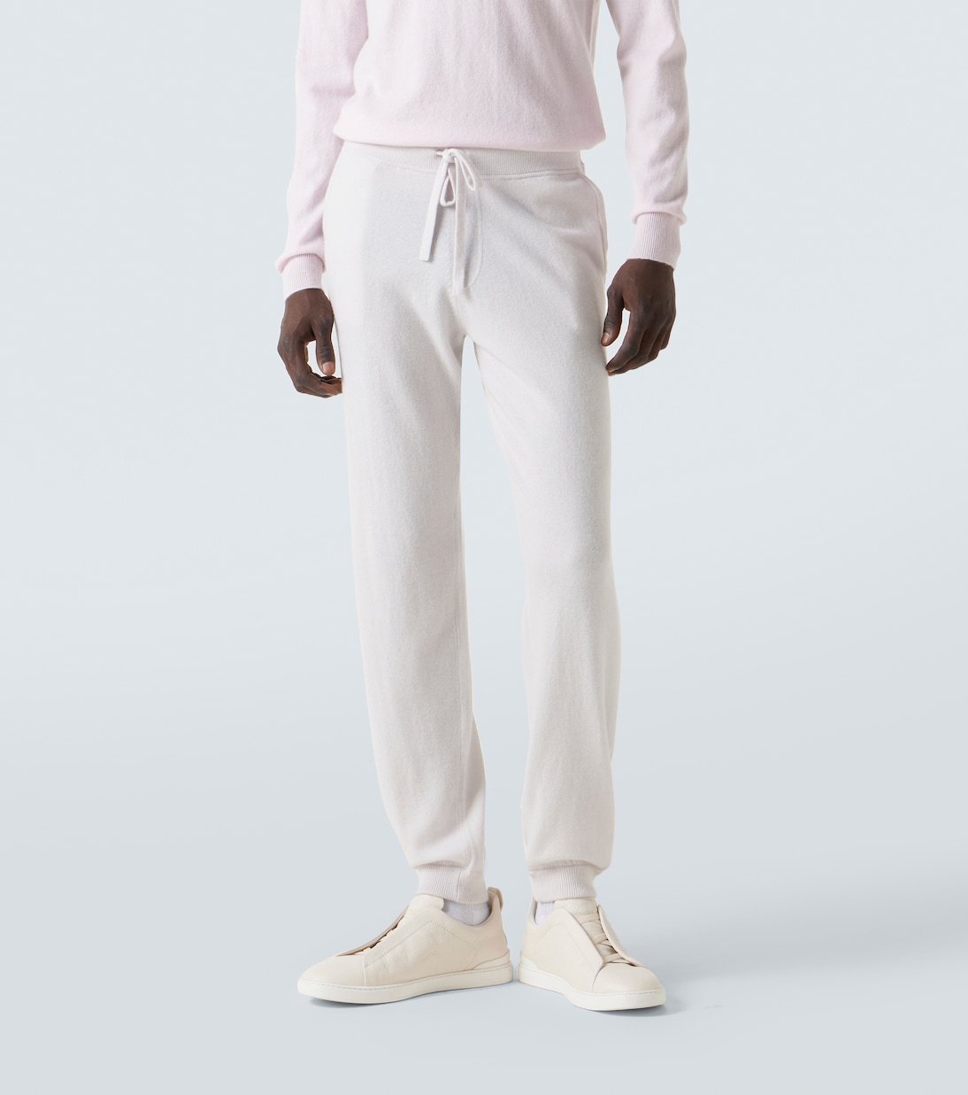 Wool and cashmere sweatpants | Allude