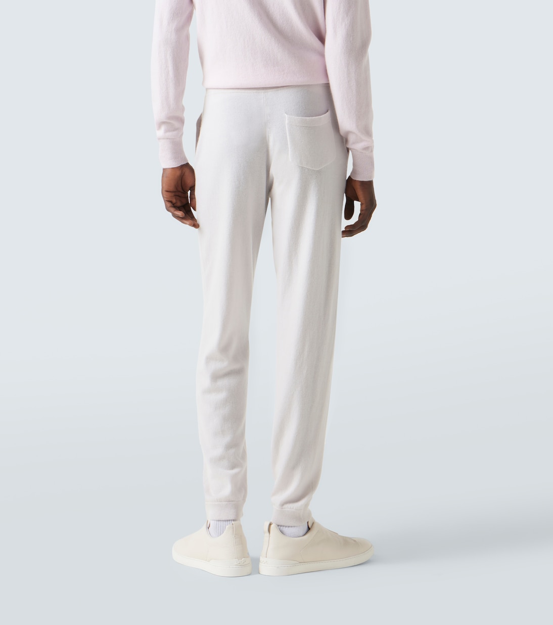 Wool and cashmere sweatpants | Allude