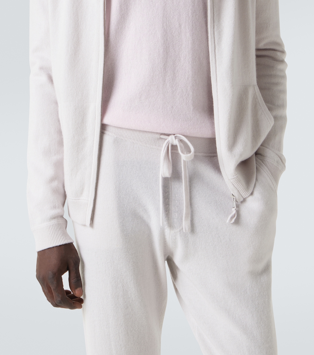 Wool and cashmere sweatpants | Allude