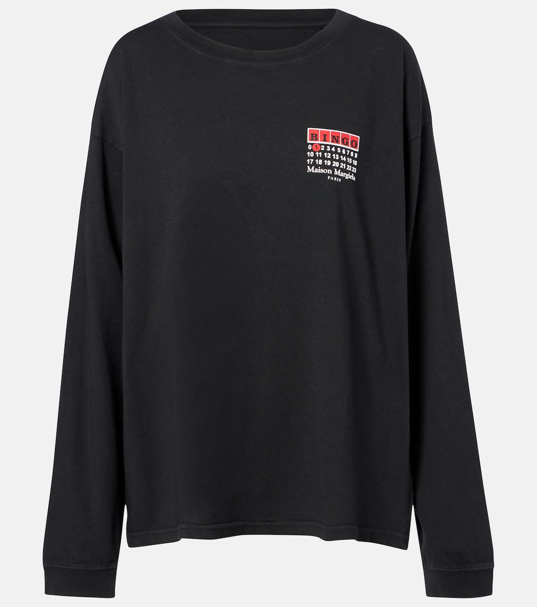 T-Shirt Bingo aus Baumwoll-Jersey | Maison Margiela