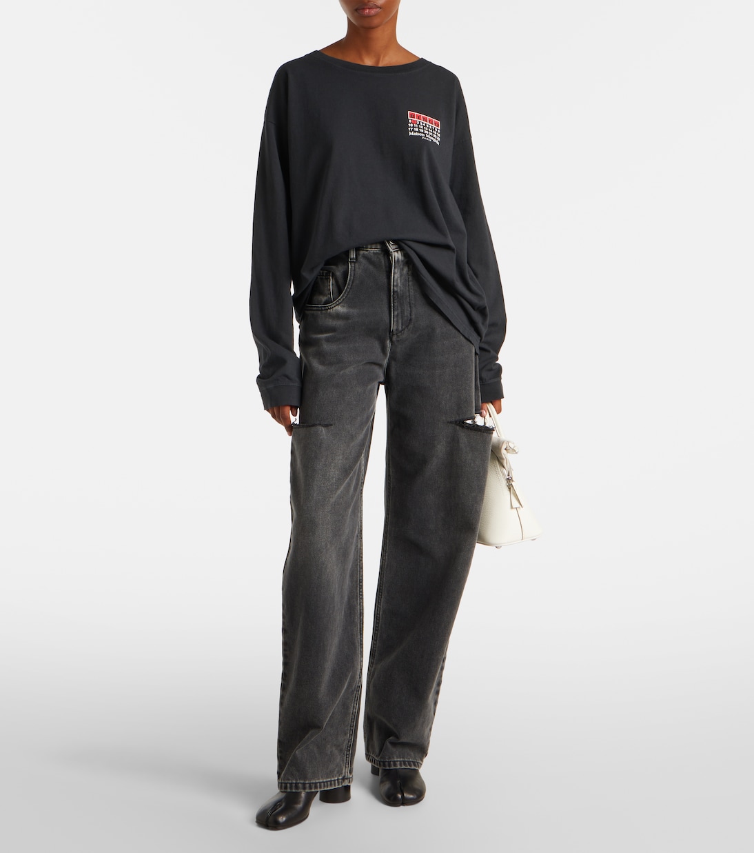 T-Shirt Bingo aus Baumwoll-Jersey | Maison Margiela