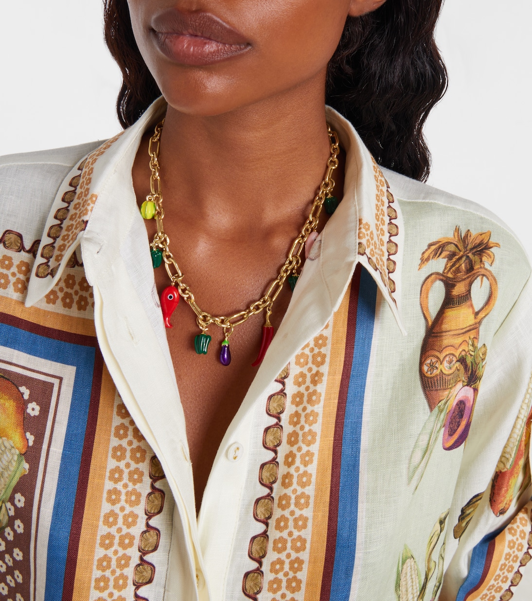 Charm chain necklace | Alémais