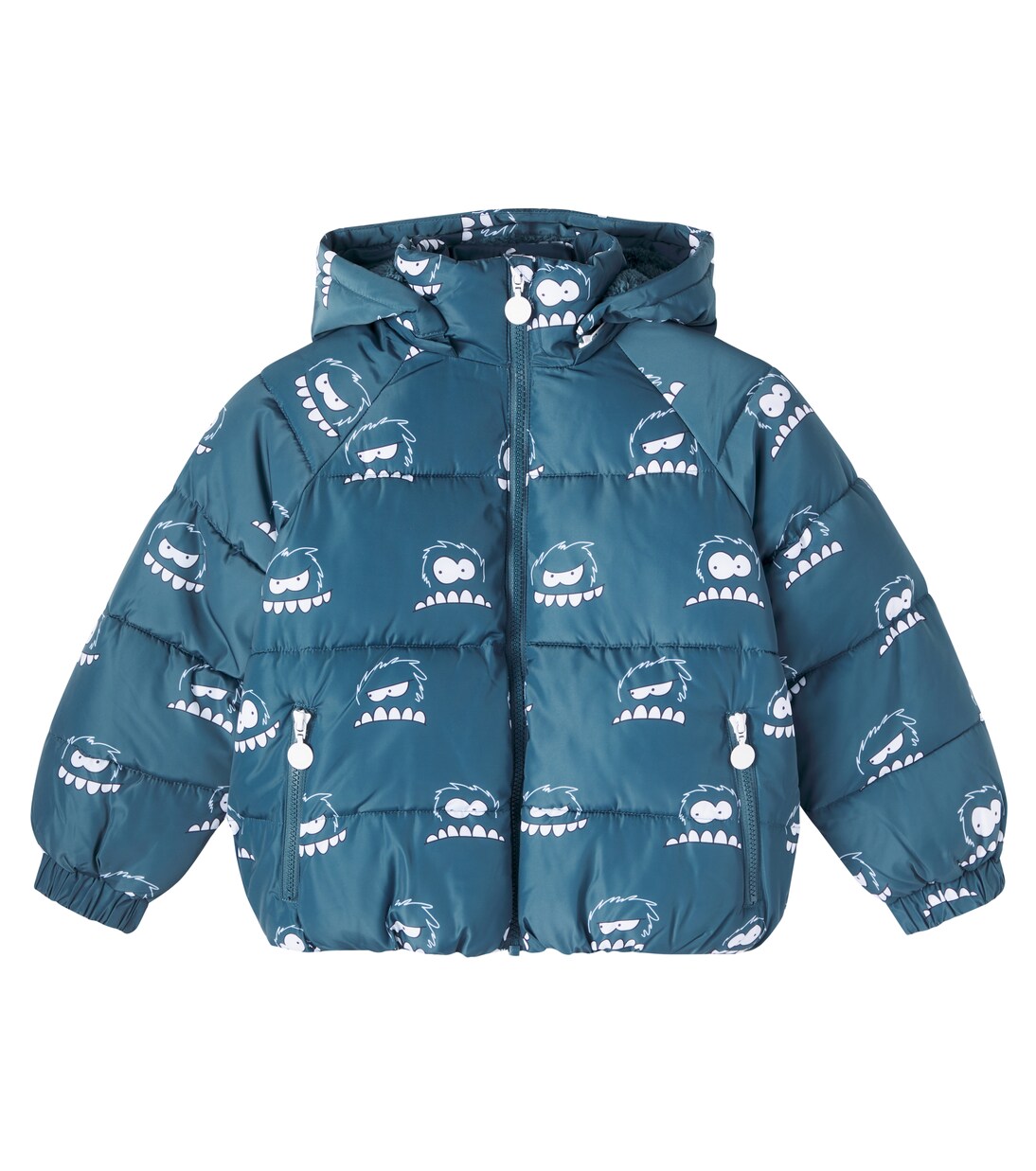 Printed quilted puffer jacket | Stella McCartney Kids