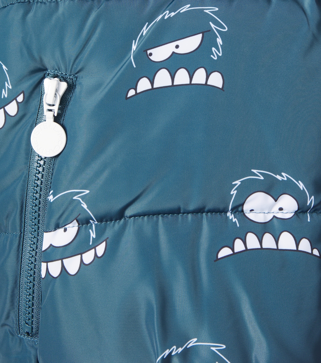 Printed quilted puffer jacket | Stella McCartney Kids