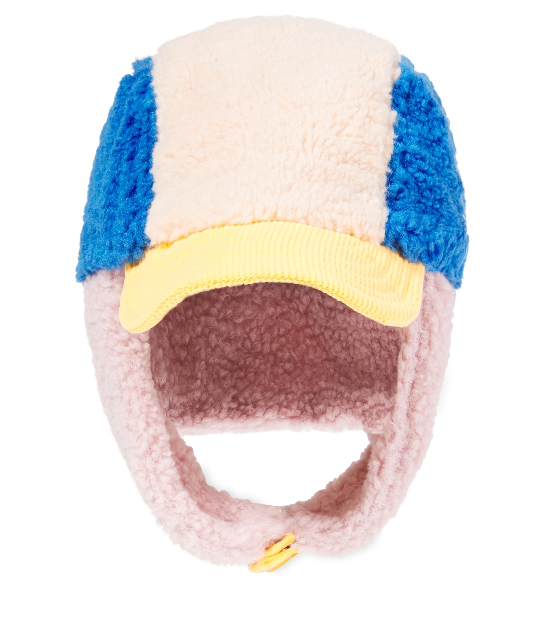Baby colorblocked teddy hat | Bobo Choses