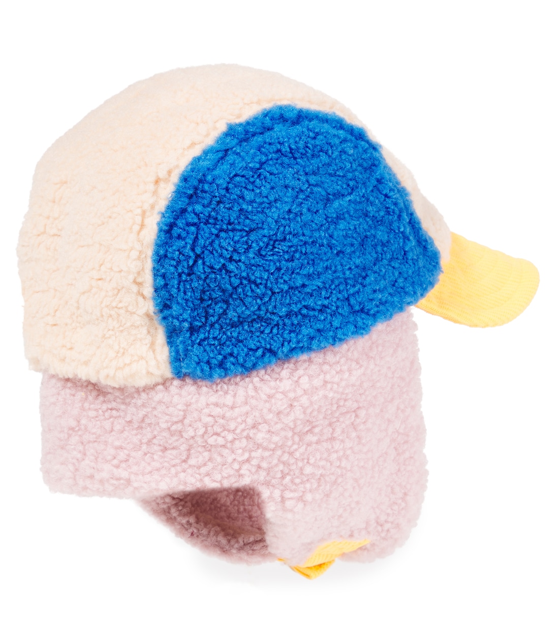 Baby colorblocked teddy hat | Bobo Choses
