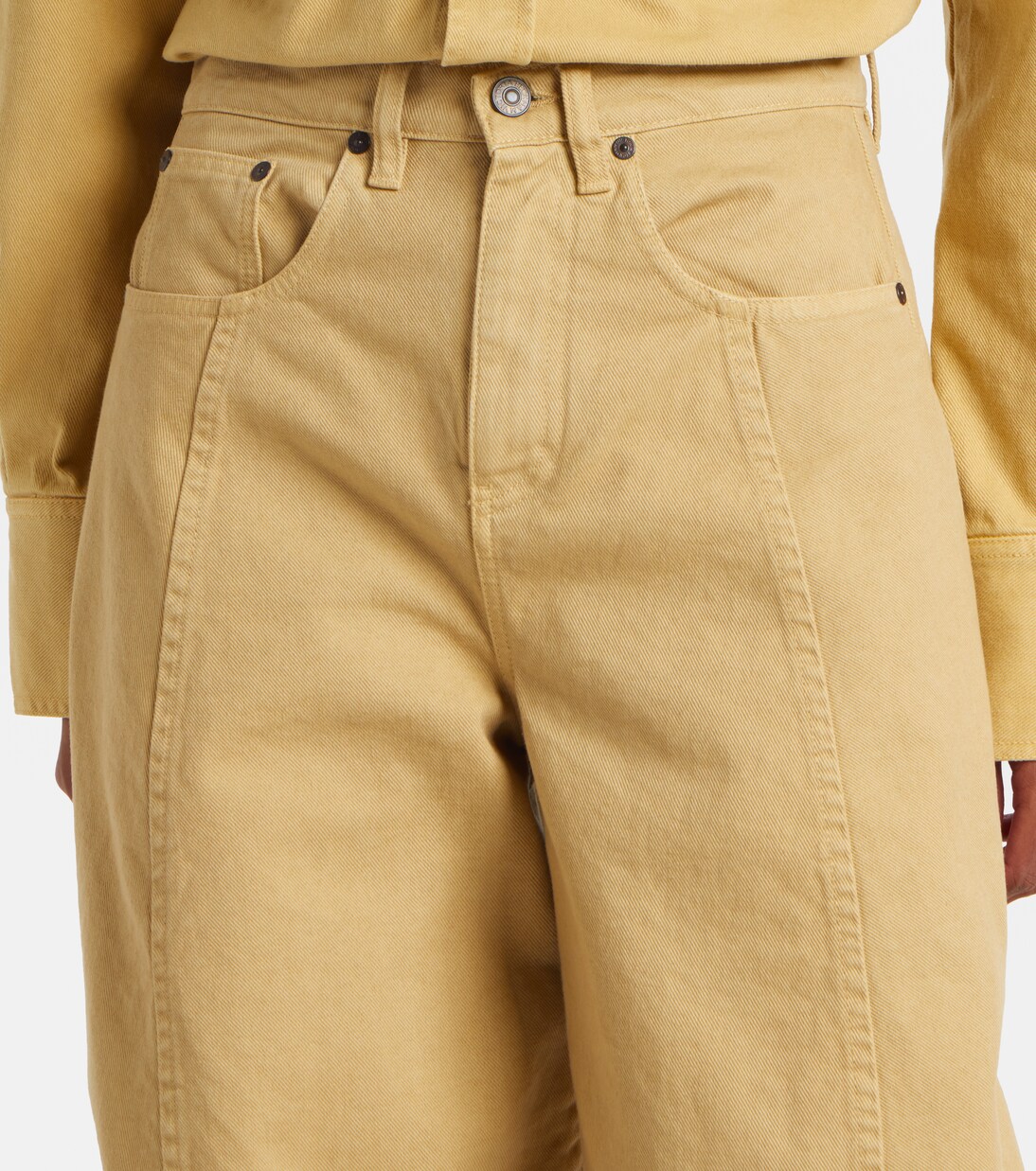 Jeans barrel a vita alta | Victoria Beckham