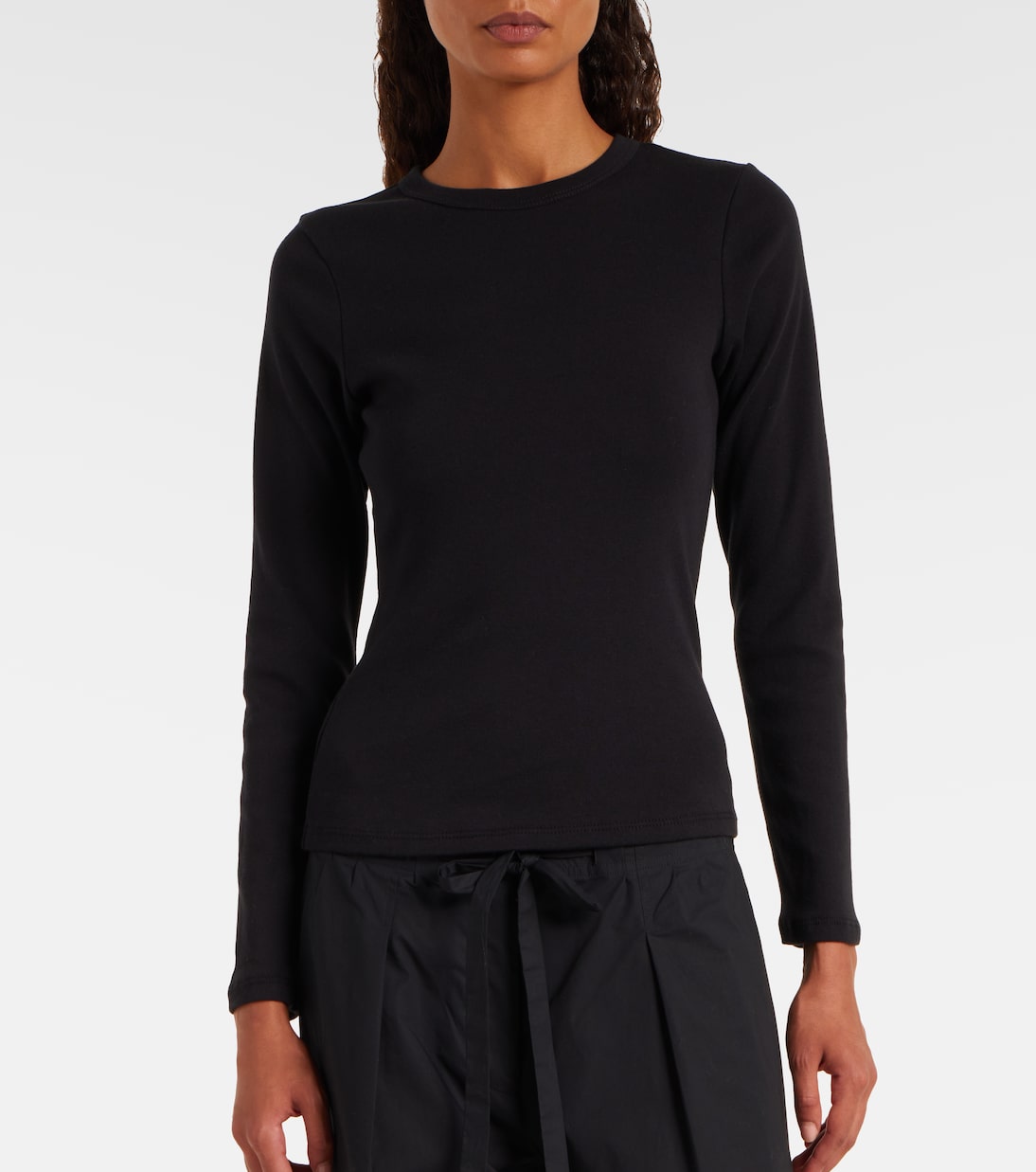 Longsleeve Nando aus Baumwoll-Jersey | Leset