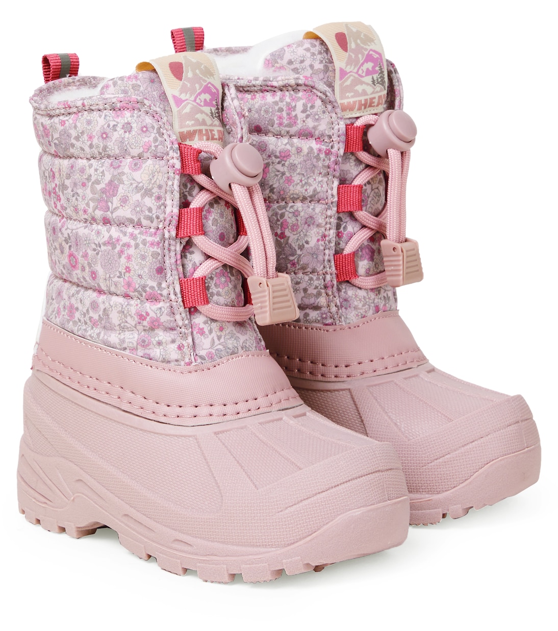 Botas Aleex con piel floral | Wheat