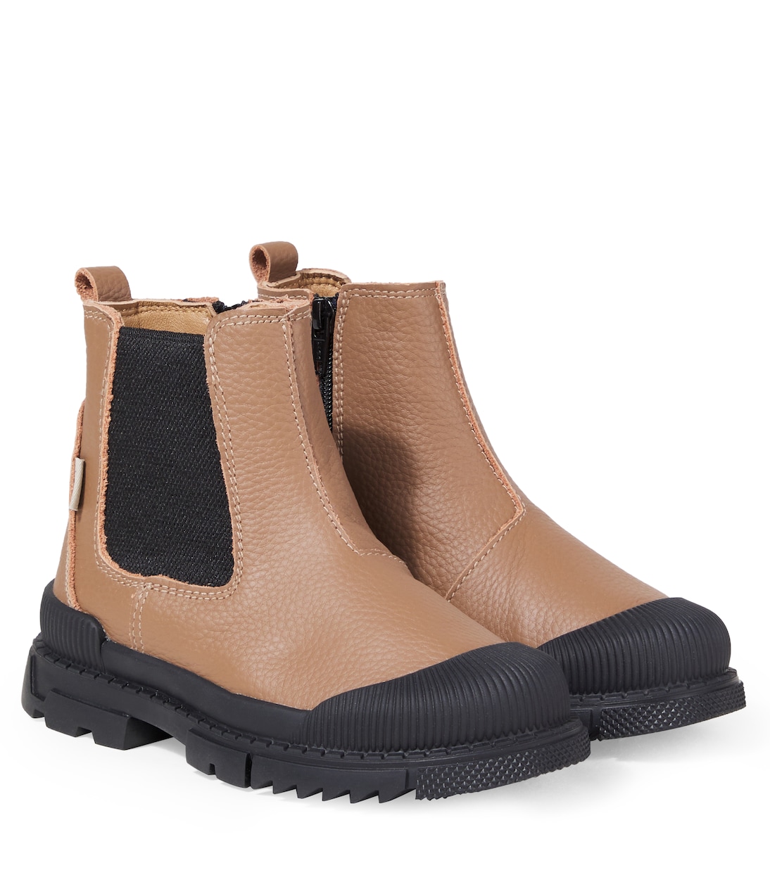 Bottines Chelsea Tex en cuir | Wheat