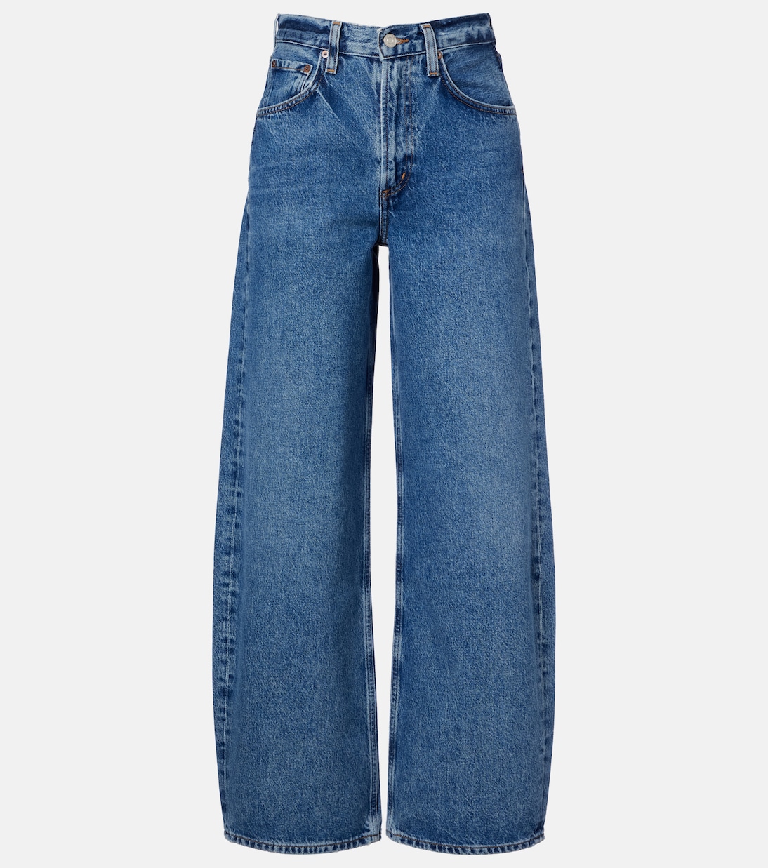 Wide-Leg Jeans Low Curve | Agolde