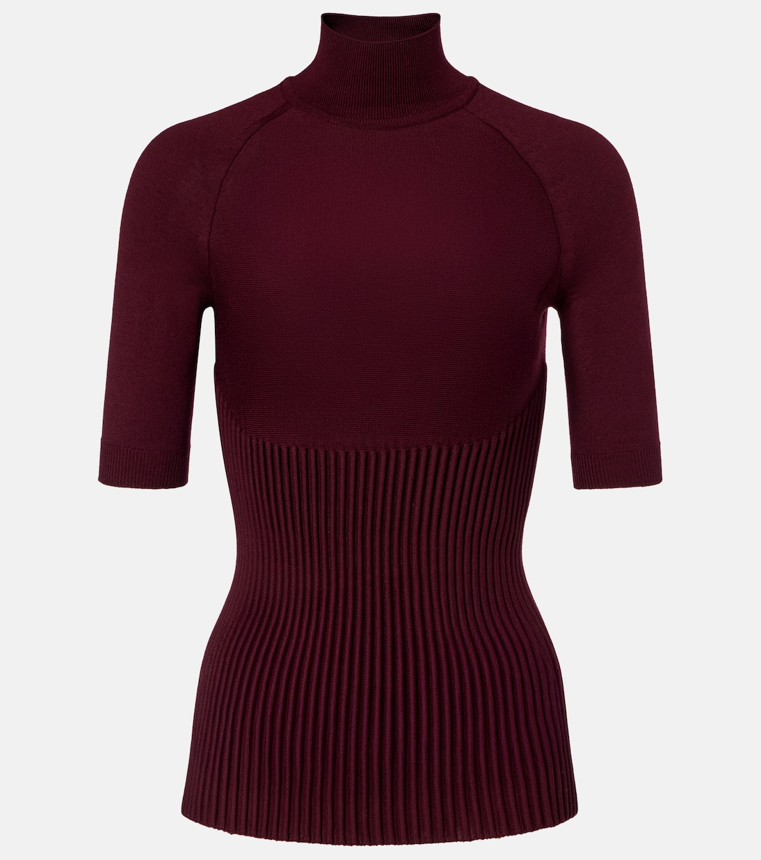 Ribbed-knit wool-blend top | Alaïa