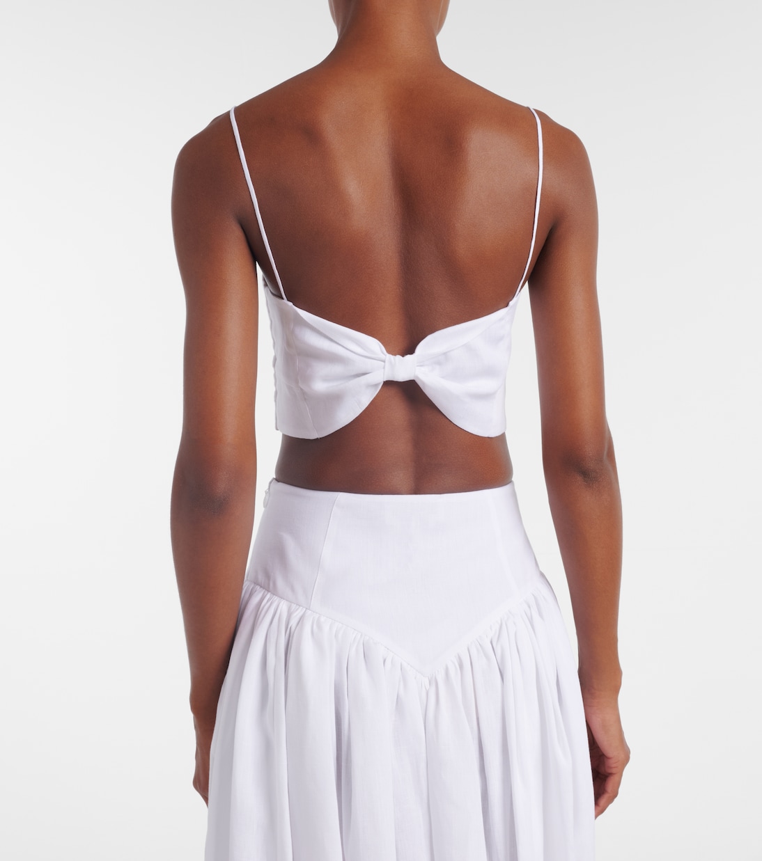 Top cropped Blazie in lino | Gabriela Hearst