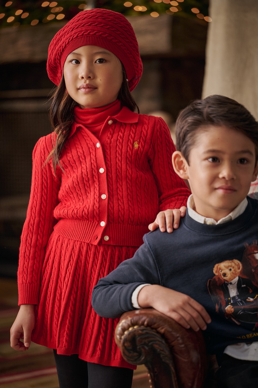 Set aus Cardigan und Rock | Polo Ralph Lauren Kids