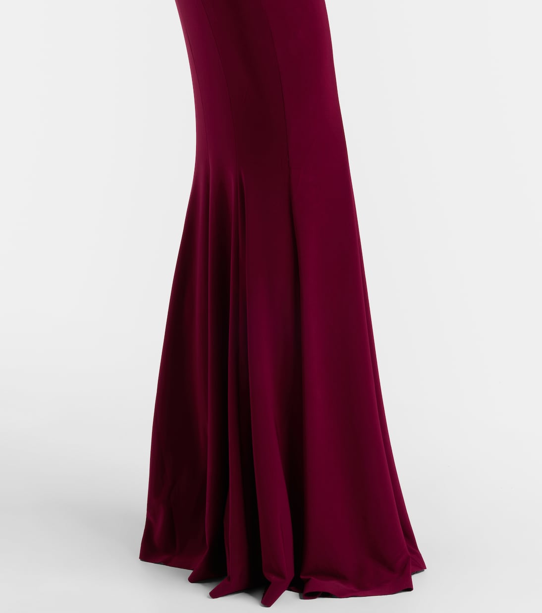 Turtleneck jersey gown | Norma Kamali