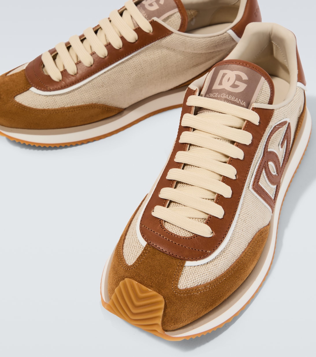 Sneakers DG Cushion con suede | Dolce&Gabbana