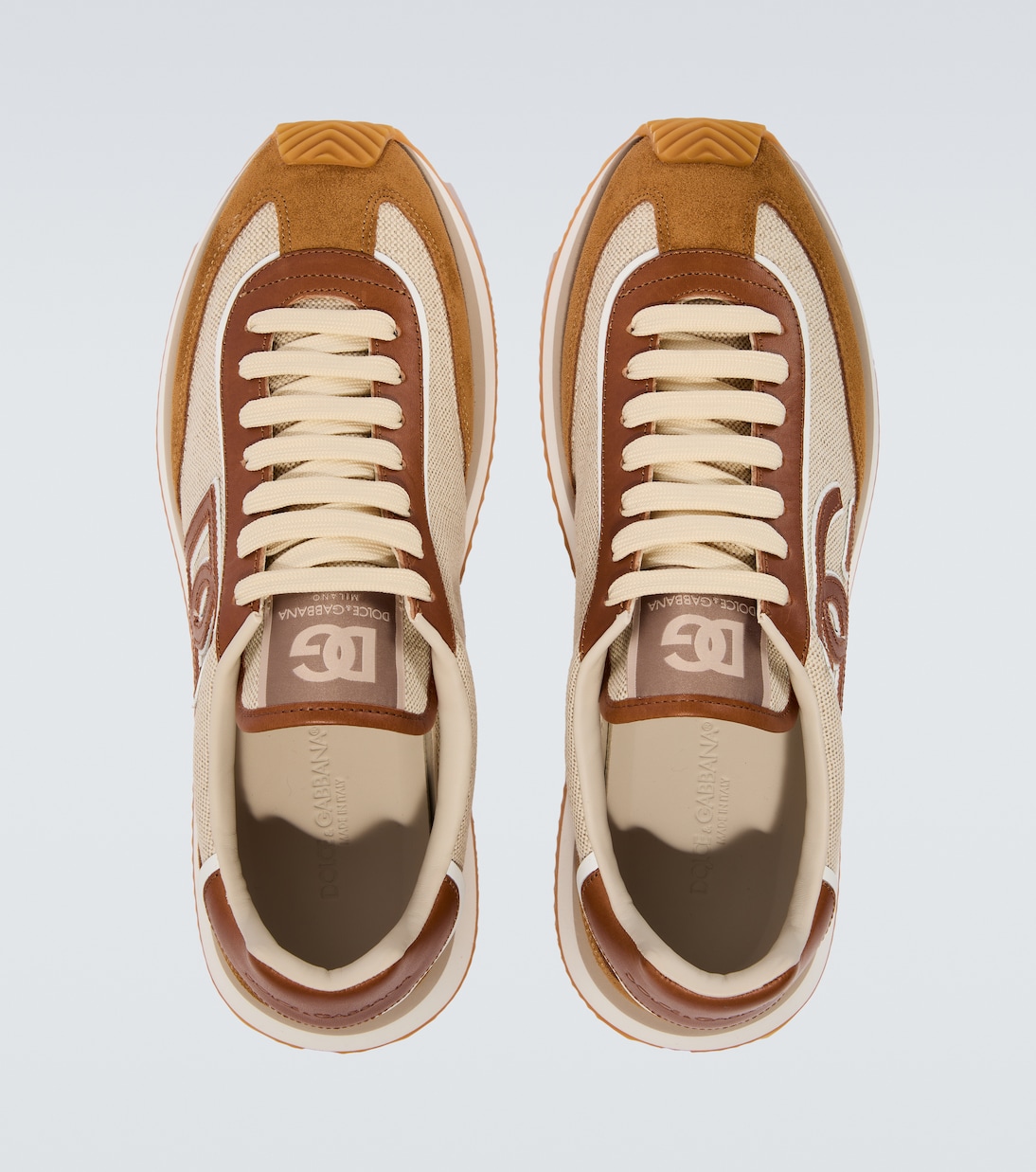 Sneakers DG Cushion con suede | Dolce&Gabbana