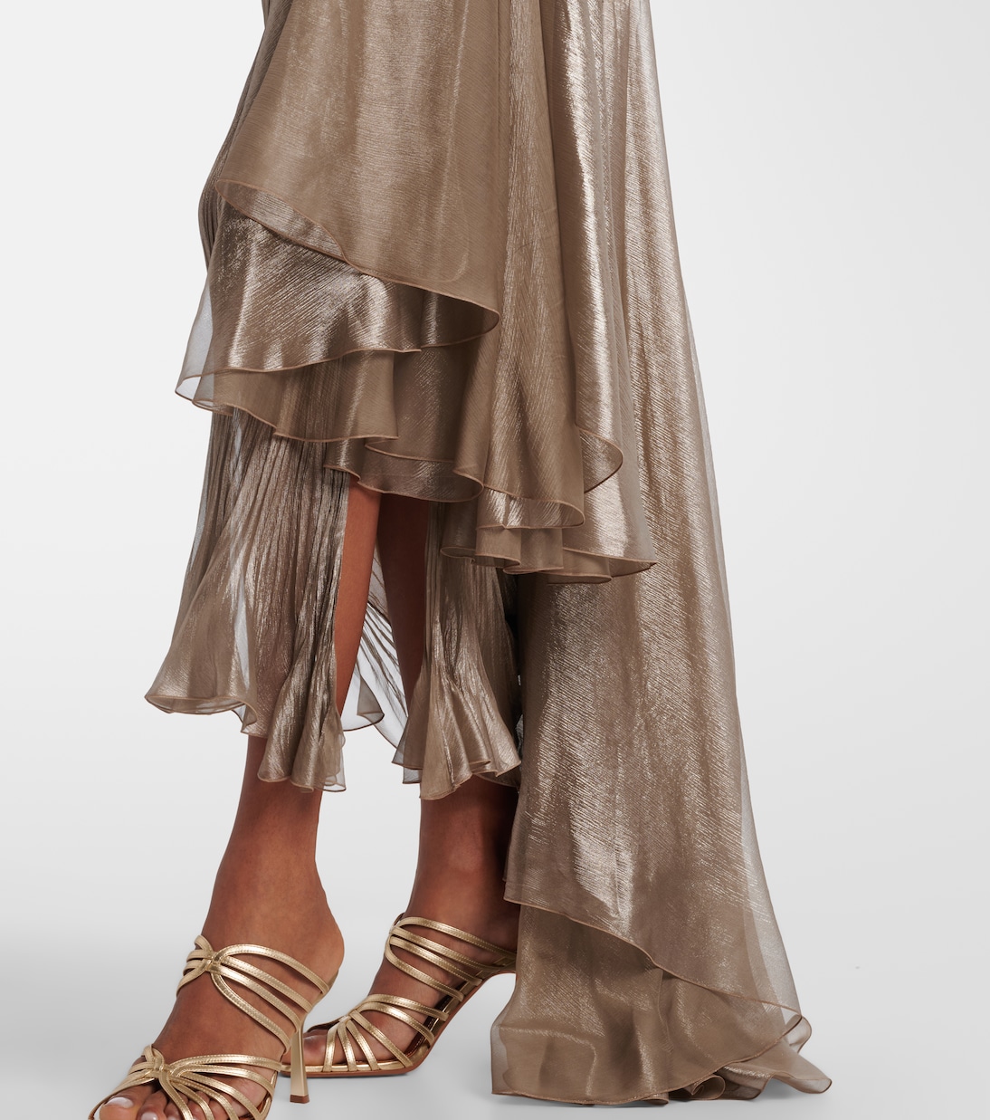 Robe bustier Jolie en soie à dentelle | Maria Lucia Hohan