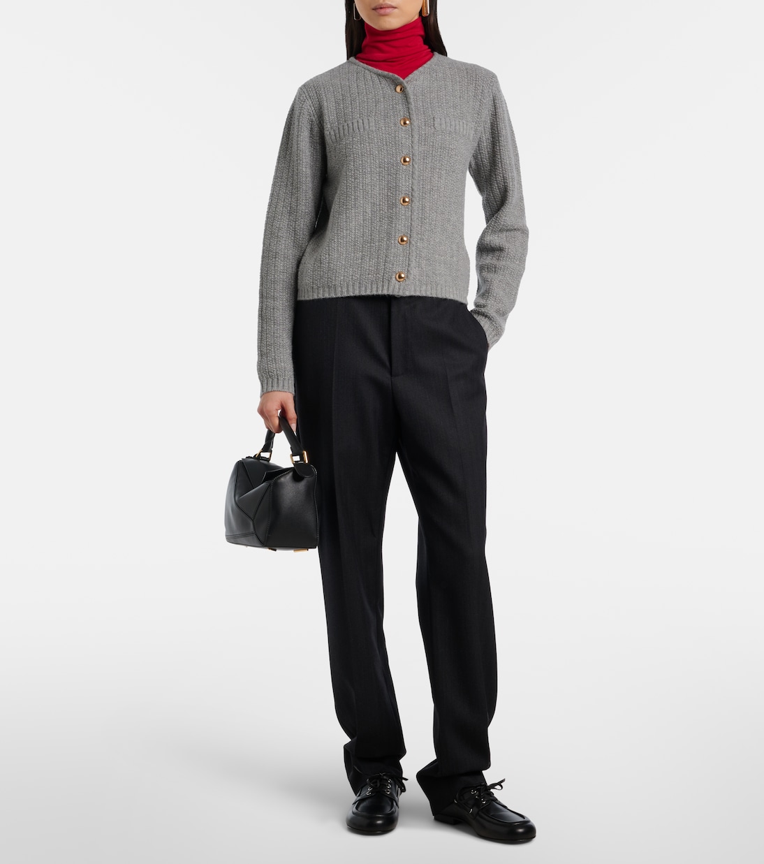 Cardigan en laine et cachemire | Jardin des Orangers