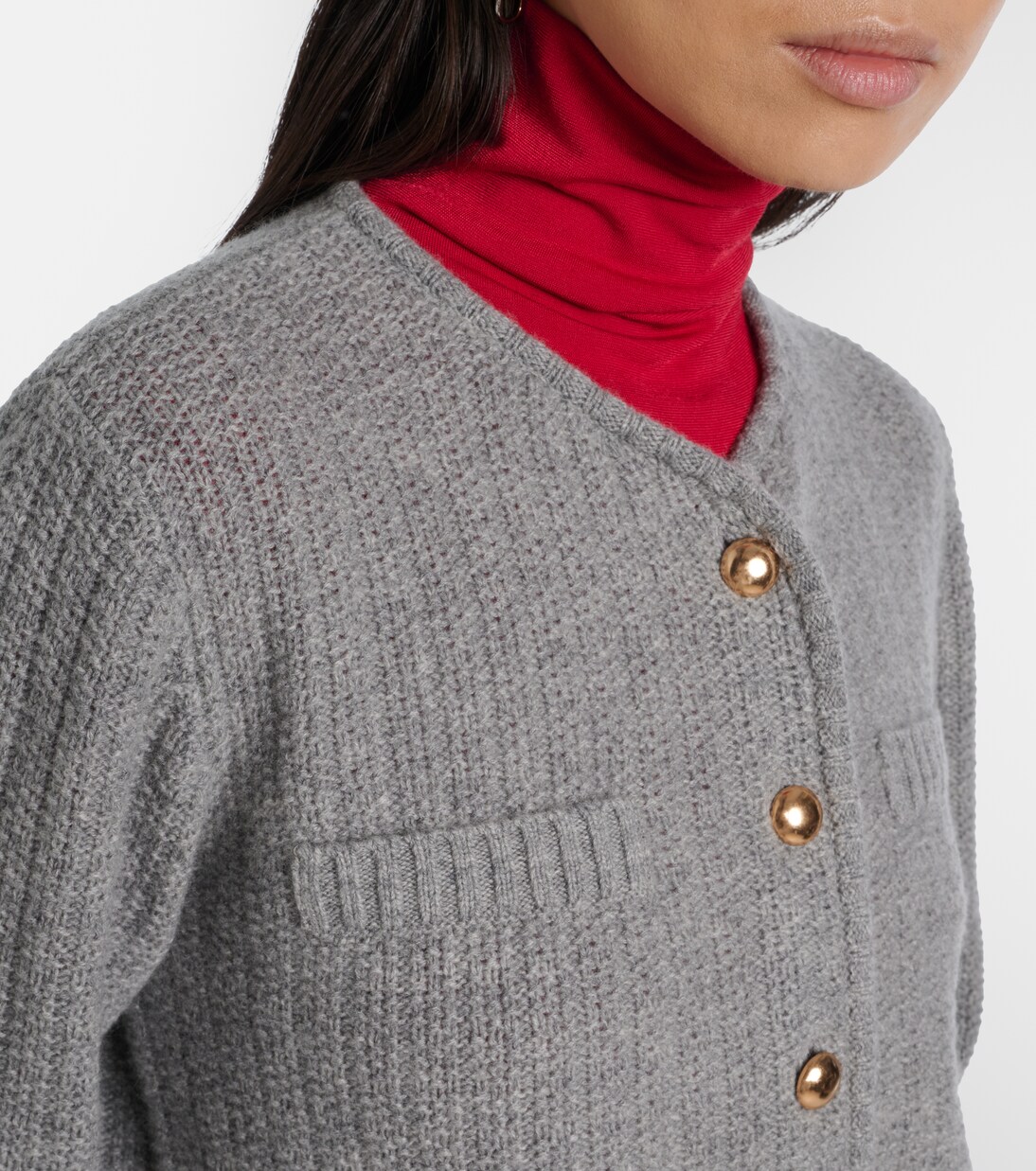 Cardigan en laine et cachemire | Jardin des Orangers