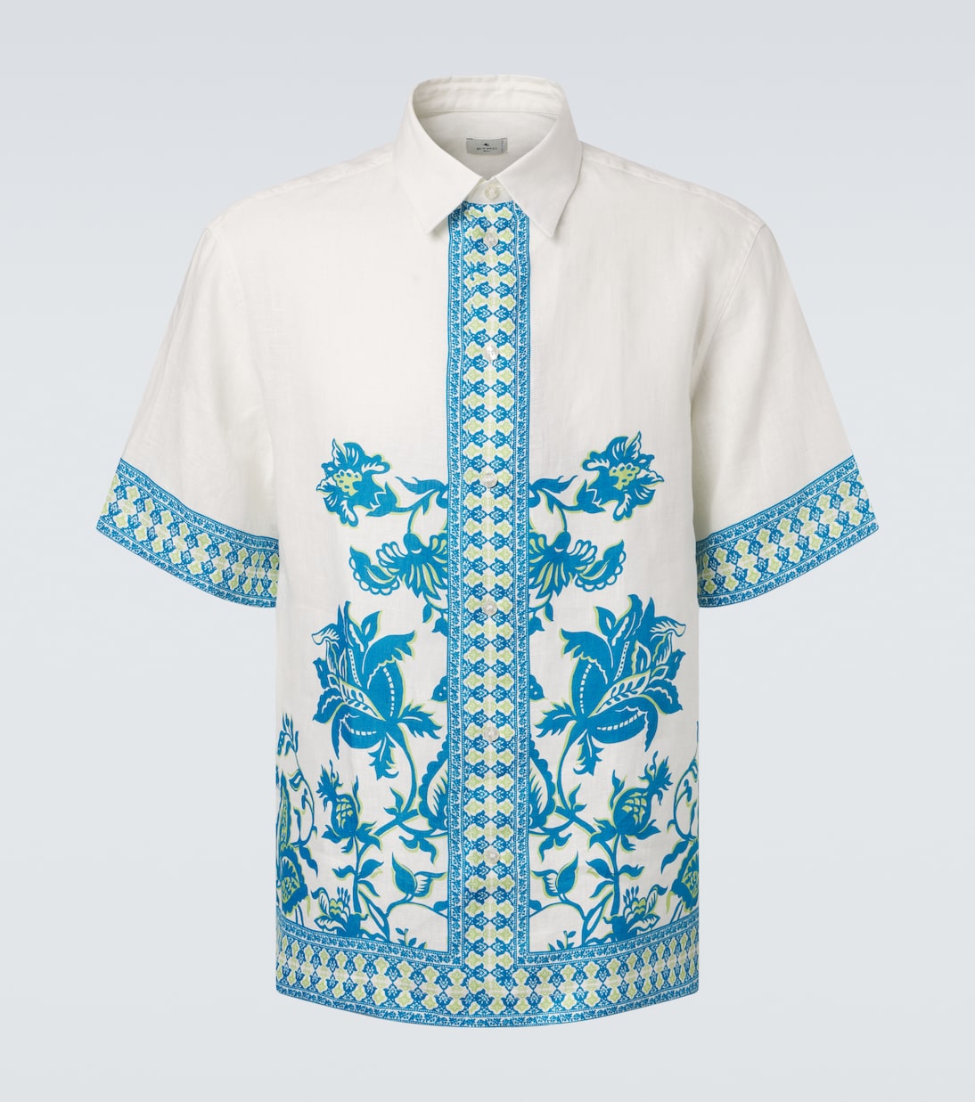 Floral linen shirt | Etro