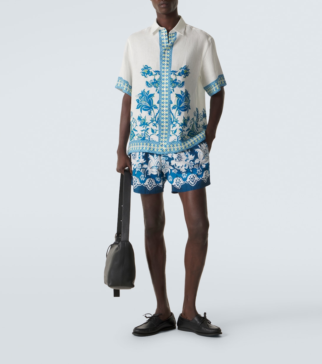 Floral linen shirt | Etro