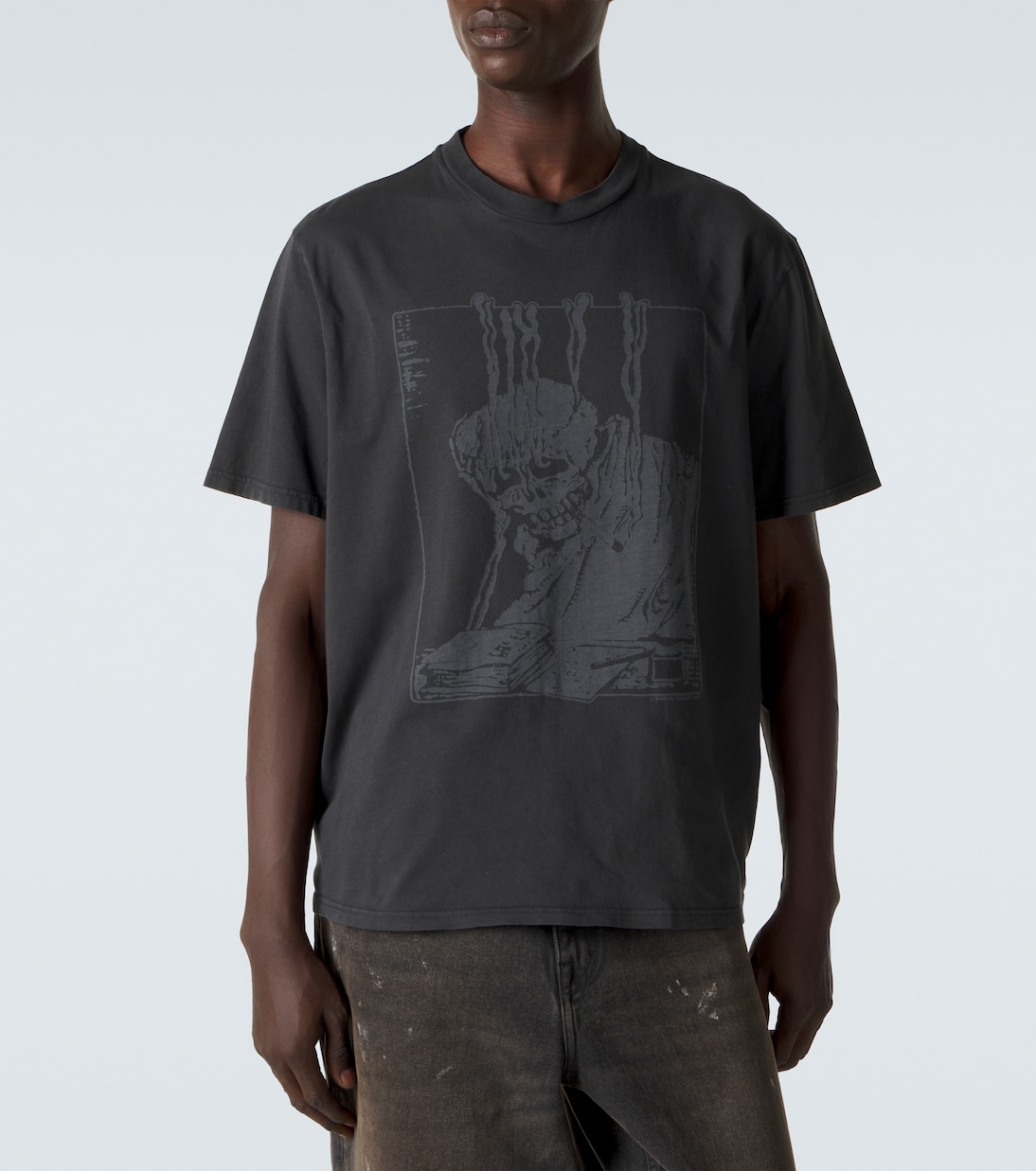 Box printed cotton jersey T-shirt | Our Legacy